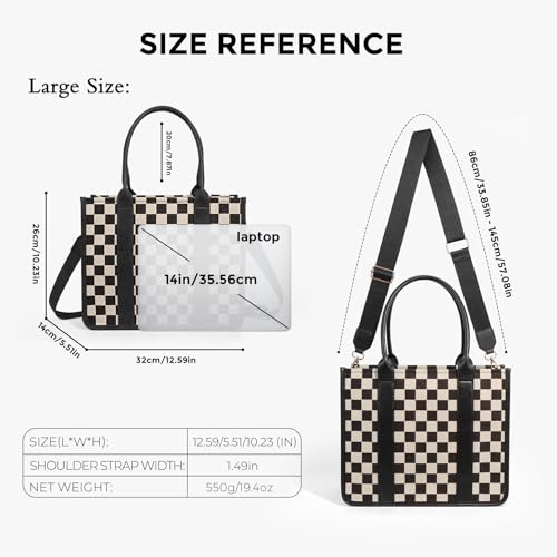 Bolso Tote para Mujer de Cuero Vegano con Correa Ajustable miniatura 3
