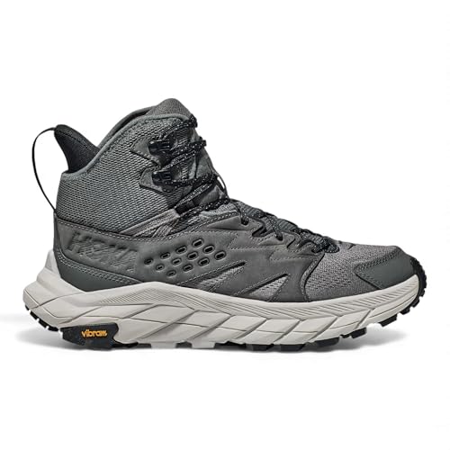 HOKA HOKA M Anacapa Breeze Mid, Men's Trainers, Castlerock Harbor Mist, 9.5 US