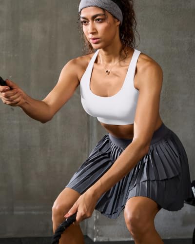 Image of RUNNING GIRL Sports Bras for Women, Molded Cup High Impact Sports Bra Workout Bras for Women High Support Racerback