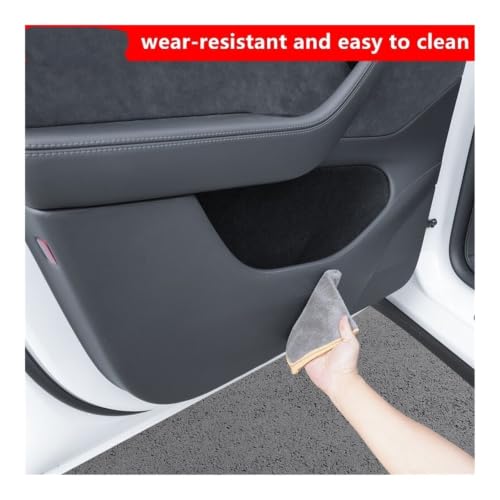 Almohadillas antipatadas puerta coche Model 3 Highland protector panel accesorios interior 6