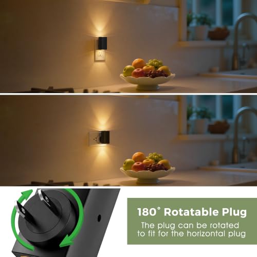 Image of L LOHAS LED Night Light, Night Lights Plug into Wall, Dusk to Dawn Sensor