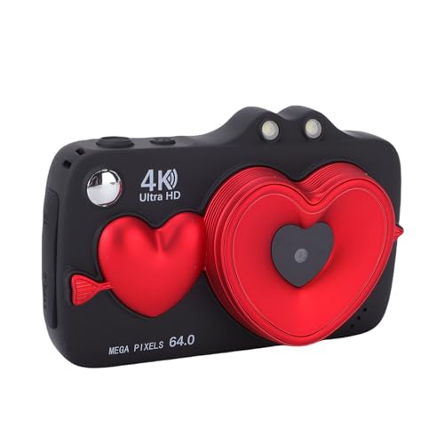 Caméscope vidéo 4K WiFi pour vlogging avec batterie 1200 mAh intégrée