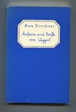  Aufseze und Briffe vom Wiggerl.