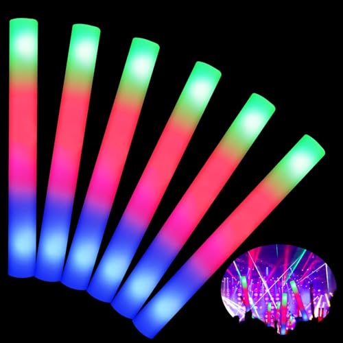 Bâtons lumineux en mousse LED pour animation de mariage et anniversaire