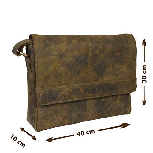 Maletín de cuero VALENCHI para laptop 15 pulgadas miniatura 4