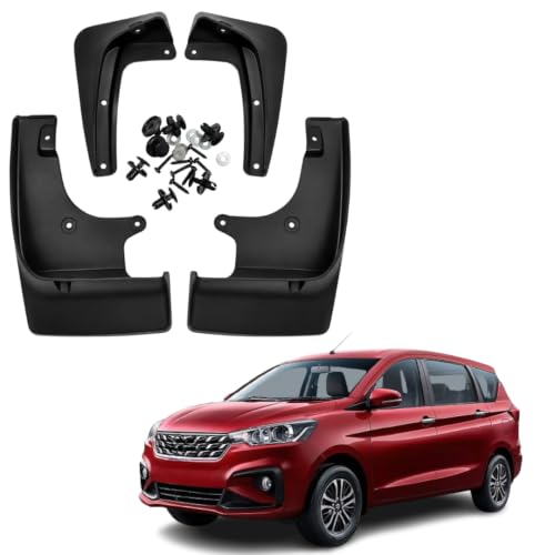 Image of KyloXtreme MUD Flap for Ertiga 2nd Gen (2018-Present) | All-Terrain Mud Flap Set - Durable Splash Guards for Cars and Trucks, Offering Maximum Protection from Mud