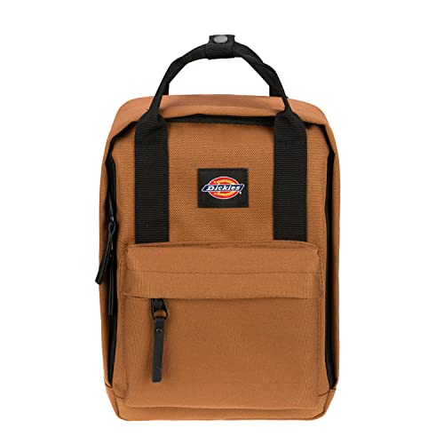 Image of Dickies Brooklyn Mini Backpack, Small Backpack Purse for Men and Women, Travel Shoulder Book Bag (Brown Duck)