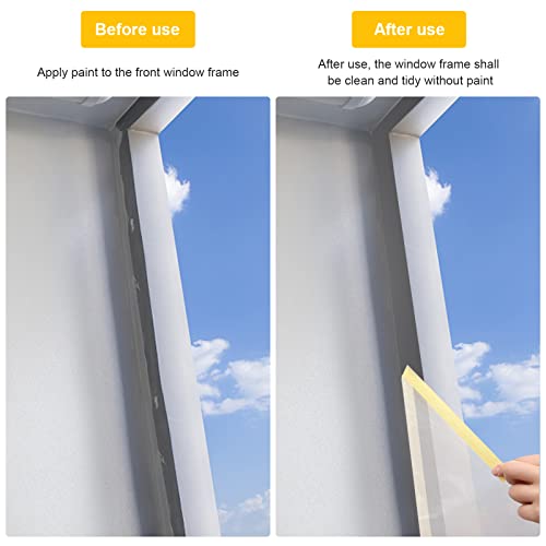 Sunll Tape And Drape, Pre-Taped Masking Film, For Automotive Covering Painting Paint Masking, 59-In X 66-Feet #TOP5