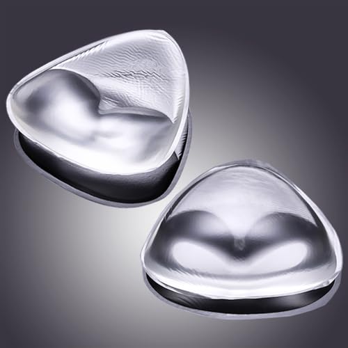 Image of Sticky Bra Inserts, Soft Lightweight Adhesive Bra Pads Push up Bikini Padding Reusable Washable Breast Enhancer