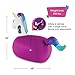 Hearthsong Hop N Go Inflatable Unicorn Riding Bouncy Hopping Toys for Kids Ages 5+ - Ride On Bouncer Animal Hopper Jumping Toys for Outdoor Games (2 Pack)