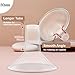 Nenesupply 24mm Flange Compatible with Medela Breast Pump Parts Replace 24mm Flange for Medela Accessories Compatible with Pump in Style Parts Symphony Swing Harmony Work with Personalfit Flex