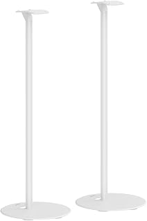 Lautsprecherständer für Sonos Era300 – HS44WL, Eleganter Standfuß mit Halterung, 2er Set Bodenständer, Belastbar bis 5 kg, Mit Kabelmanagement, Stabiler Stand, Einfache Montage