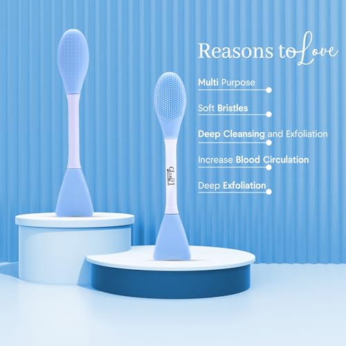 Glam21 Multipurpose Silicone Brush Blue - Image 3