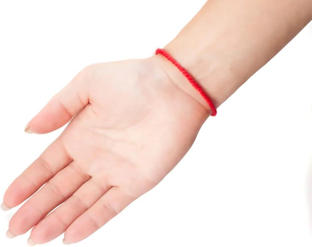 Set of 5 PCS Authentic Kabbalah Red String Protection Evil Eye Bracelet for Women Men Jerusalem Blessed at Rachel's Tomb Prayer Blessing and Instructions Included String of Fate - Image 8