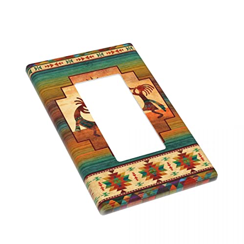 Plaque murale Kokopelli Sud-Ouest dimensions 11,4 x 7,9 cm