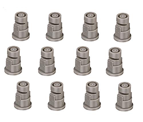 Pack of 12 - TeeJet Polymer Wide Angle Spray Tips Rated 0.6 GPM @ 40 PSI Farmer Bob's Parts TF-VP3