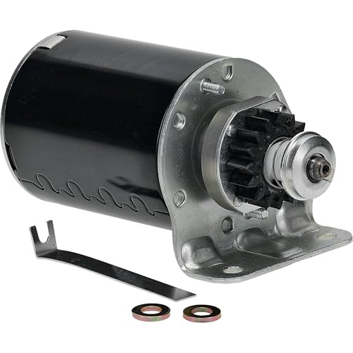DB Electrical 410-22003 Starter Compatible with/Replacement for Briggs & Stratton, John Deere, and United Tech, Starter Motor for Lawn Mower, Agricultural Machinery, and Heavy Equipment