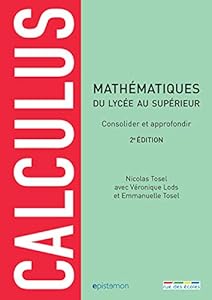 Book's Cover of Calculus, 2e édition - consolider et approfondir ses connaissances en mathématiques