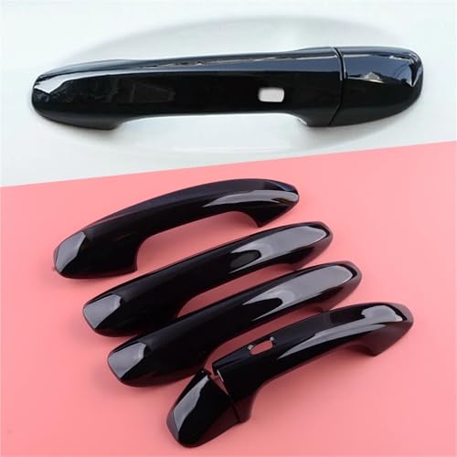 Cache extérieur porte pour Benz GLC X253 2015-2019 noir ABS