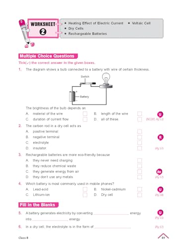Image of MTG NCERT Buddy Science Workbook (Curiosity) For Class 8 | NCERT Worksheet | Based on New NCERT Textbook with Skills & Activity based Questions (NEP 2020 & NCF 2023)