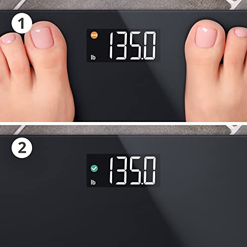 Accucheck Body Weight Digital Black Scale From Greater Goods, Patent Pending Technology #TOP1