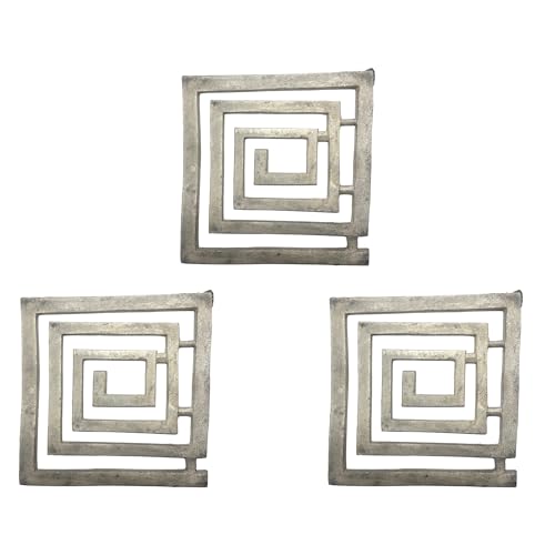 Image of Lead Plain Helix | 6 Inch | Energy Booster Vastu Remedy | Vastu Helix Remedy for Zone Correction | Zonal Placement - SW | Pack of 3