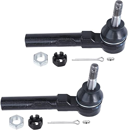 Image of Detroit Axle - Front Lower Control Arms + Tie Rods Sway Bars + 20pc Wheel Lug Nuts Replacement for Chevy Malibu Pontiac G6 Saturn Aura - 26pc Set
