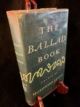 Hardcover The Ballad Book - MacEdward Leach 1955 HC/DJ Harper & Brothers 1st edition D-E Book