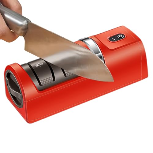 プロフェッショナル電気カッターナー | 電動カッター刃研ぎ機,迅速研磨工具 はさみ研ぎ用,家庭用調理ダイニングベーカリーレストランホームアウトドア向け