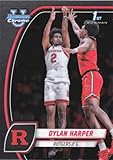 2024 Topps Bowman Chrome University Dylan Harper #22 Rutgers Scarlet Knights Rookie RC Basketball Card