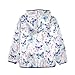 KEIGE Flower Butterfly Boys Fleece Coat,Children's Zip-Up Hoodie Jacket,Baby Warm Fashion Outerwear 7-8T,A111207