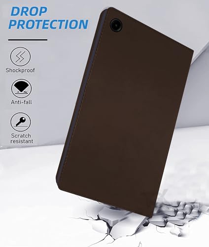 Image of TGK Leather Flip Stand Case Cover for Samsung Galaxy Tab A9 Plus 11 inch (Brown)