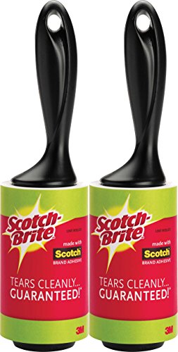 Scotch-Brite Lint Roller Twin Pack, 140 Sheets Total
