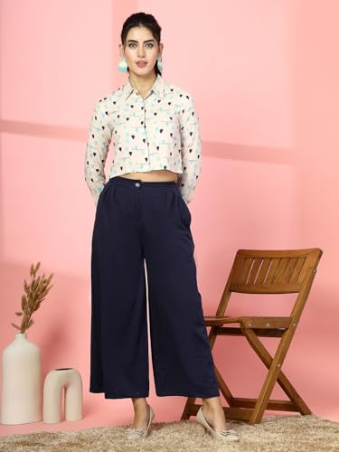 Image of OOMPH! Casual Crop Shirts for Women