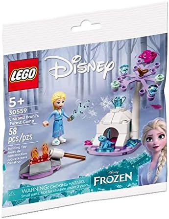 LEGO Disney Frozen Elsa and Bruni's Forest Camp Set