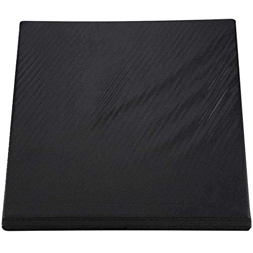 Repose-pieds marchepied pliable en cuir avec coffre carré - 8