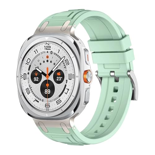 Bracelet silicone Samsung Galaxy Ultra 47mm avec fixation sans espaces