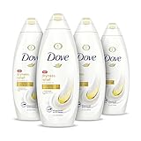 Dove Body Wash for Dry Skin Dryness Relief Effectively Washes Away Bacteria While Nourishing Your Skin 22 oz 4 Count