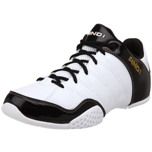 And 1 Men's Cubic Low Basketball Shoe,White/Black,10.5 M Us #TOP2
