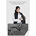LIUHD Heated Vest for Men Women,8 Zones Double Control Windproof Electric Heating Vest Winter Heated Jackets,Black,L(Bust:106CM)