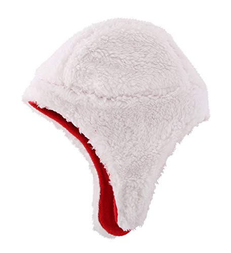 Home Prefer Toddler Hat With Earflaps For Boys Girls Cold Weather Hat Snow Ski Caps Warm Xmas Hat Red M #TOP3