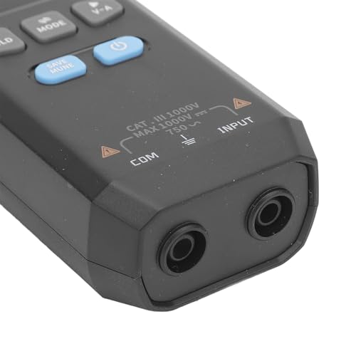 Pinza amperimétrica digital Alta precisión TRMS 9999 cuentas Voltímetro Corriente Resistencia Capacitor NCV Probador de diodos para electricistas profesionales y entusiastas del bricolaje miniatura 7