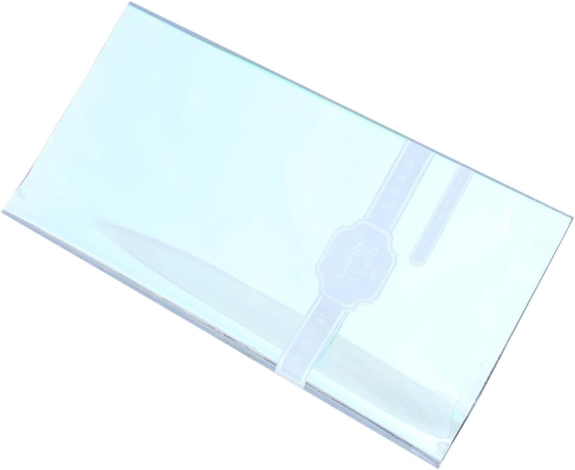 13sets Wrapping Paper Wrapping Film Iridescent Packaging Cellophane Paper Rainbow Glossy Film Cellophane Bags Clear Film Florist Cellophane Candy Bouquets Decor 20pcs*13/209