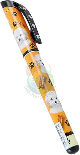 E&S Pets Cockapoo - Bolígrafo de gel fácil deslizamiento, recargable con un agarre perfecto, ideal para uso diario, regalo perfecto de cacapú para
