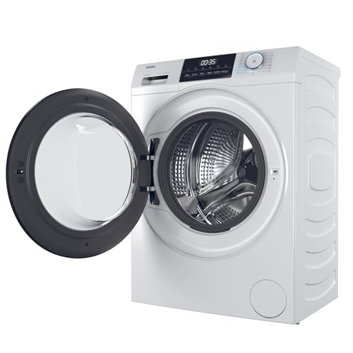 Haier HWD90-BP14929A Lavasciuga Libera Installazione Caricamento Frontale Bianco D - 4