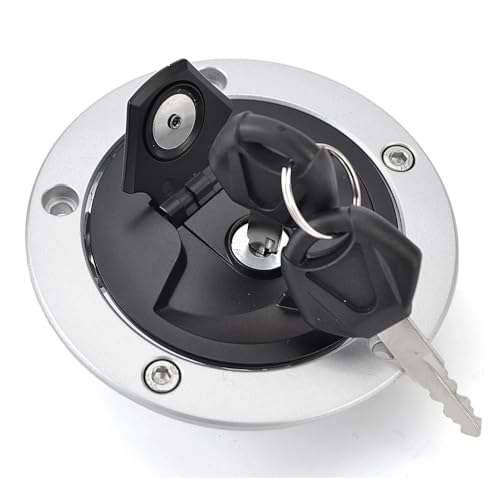 Bouchon de réservoir d'essence avec clé pour Kawasaki Ninja ZX-6R Z800 Z1000 et Versys KLZ1000
