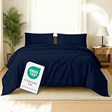 Photo Gallery softex royal set di biancheria da letto 155 x 220 cm, 2 pezzi (1 copripiumino + 1 federa 80 x 80 cm), 100% cotone, delicato sulla pelle, lavabile a 60°, chiusura lampo ykk, certificato oeko-tex, blu Photo Gallery softex royal set di biancheria da letto 155 x 220 cm, 2 pezzi (1 copripiumino + 1 federa 80 x 80 cm), 100% cotone, delicato sulla pelle, lavabile a 60°, chiusura lampo ykk, certificato oeko-tex, blu