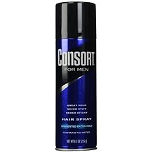 Consort For Men Hair Spray Unscented Extra Hold 8.30 oz