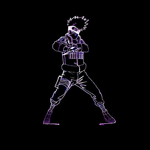 Preisvergleich Produktbild Nachtlicht 3D Nachtlampen Samurai Modellierung Baby Schreibtisch Jungen Schlafzimmer Bluetooth Lautsprecher Kleiner Schreibtisch