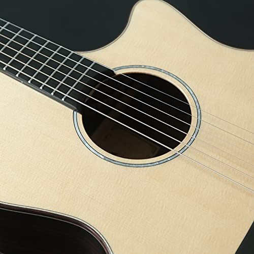 SheIRin Guitare Acoustique pour débutant Adulte Cutaway 40 Pouces Acustica Guitarra Bundle Kit avec Sac Tuner Capo… - Les Beatles, Paul McCartney, John Lennon, RIngo Starr, George Harrison SheIRin Guitare Acoustique pour débutant Adulte Cutaway 40 Pouces Acustica Guitarra Bundle Kit avec Sac Tuner Capo… – Image 3